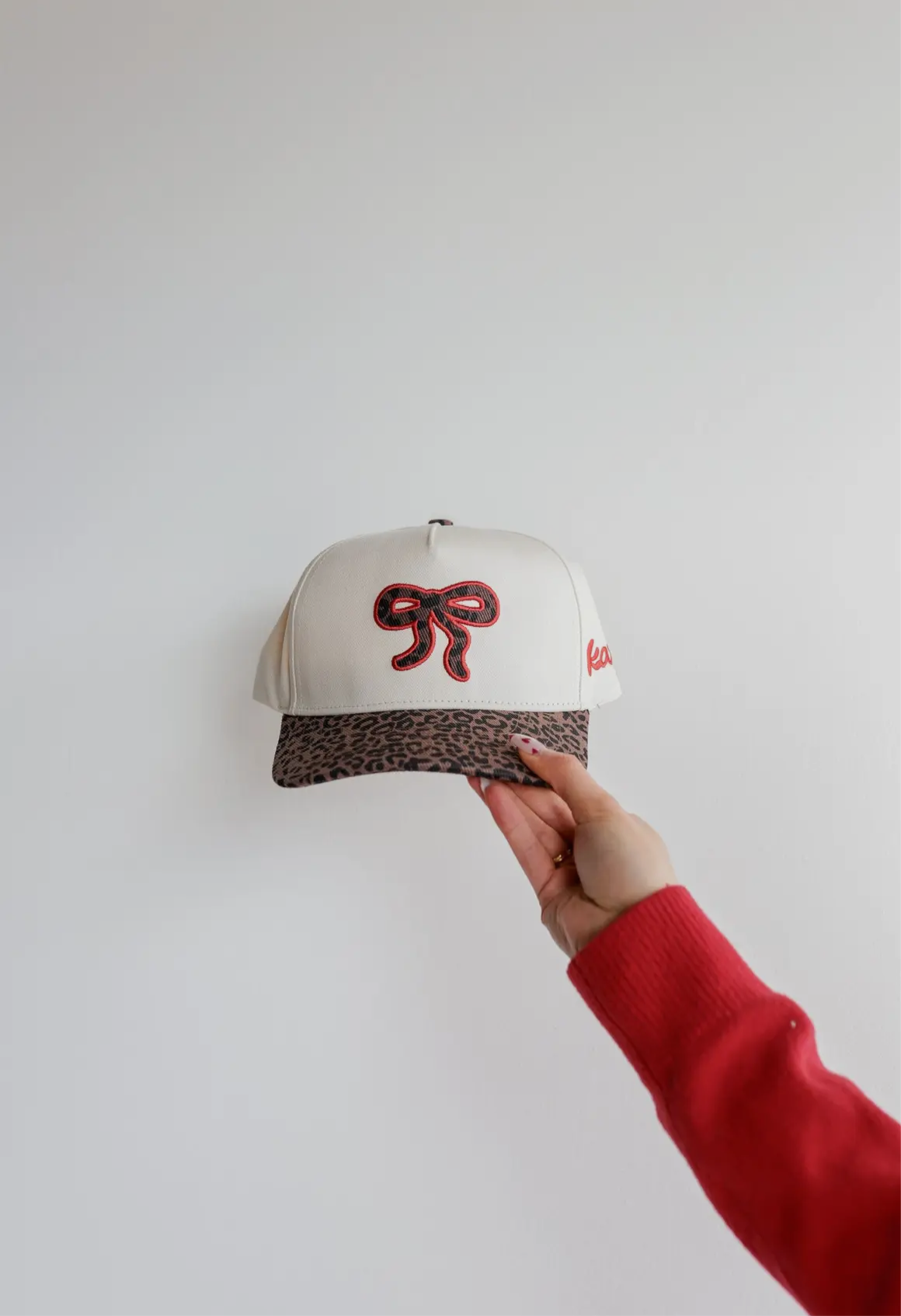 Cheetah Bow Trucker Hat