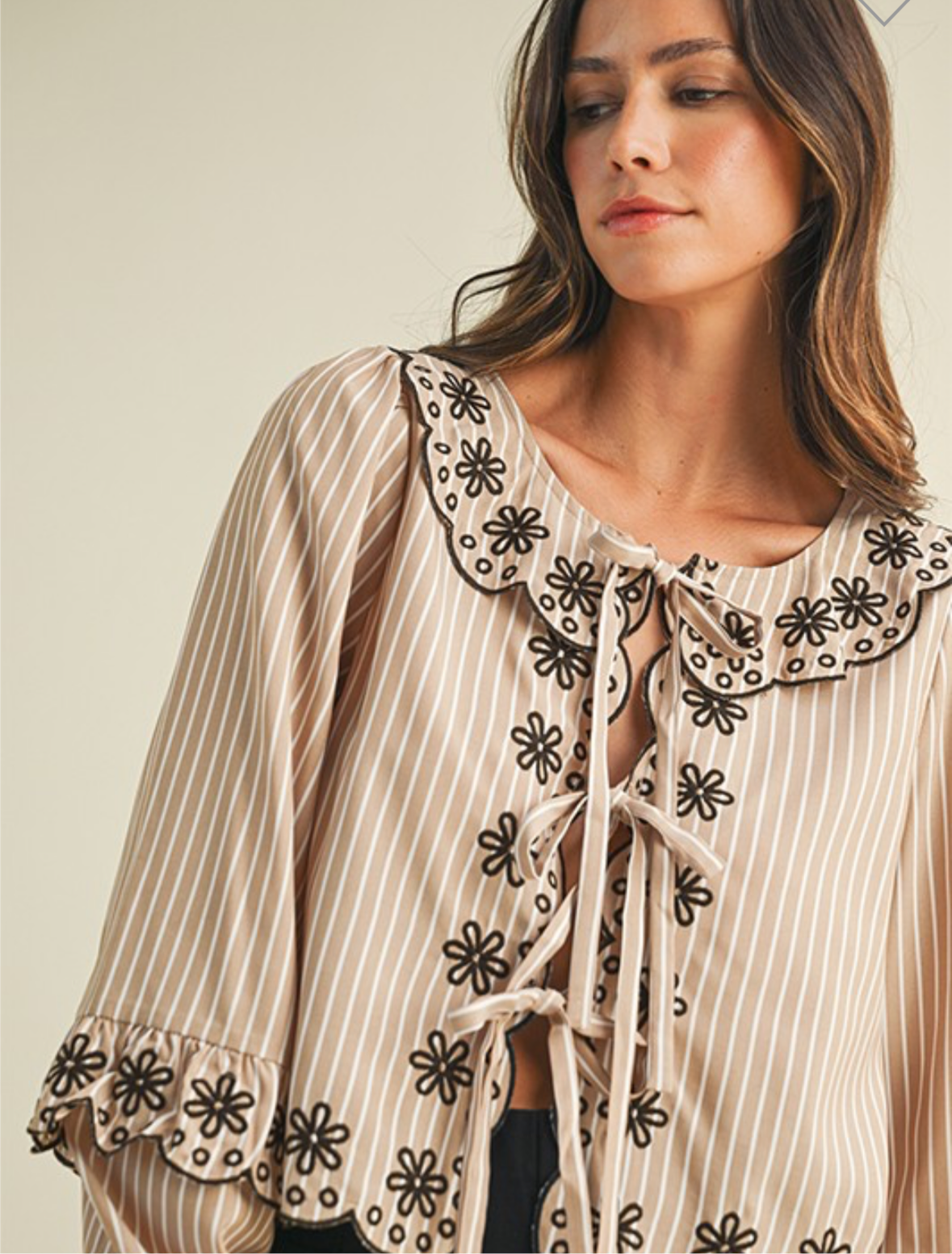 Stevie Striped Blouse