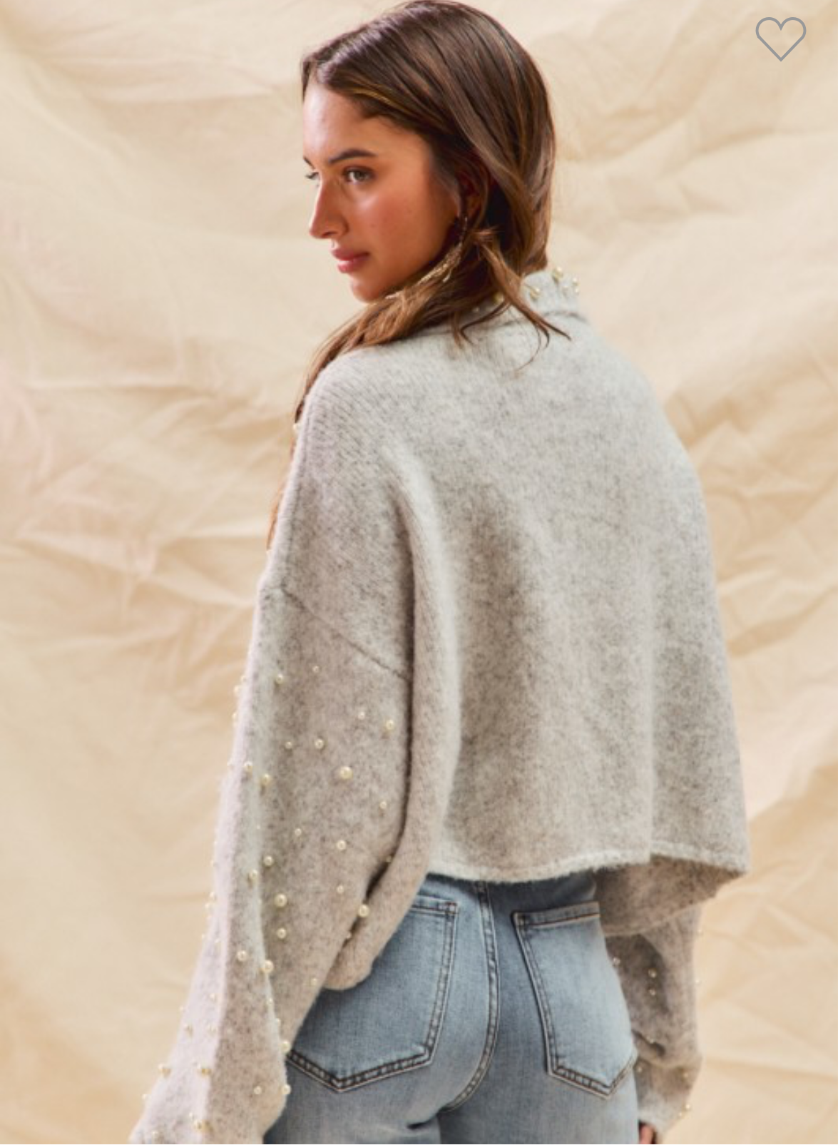 Pearl Embellish Cardigan