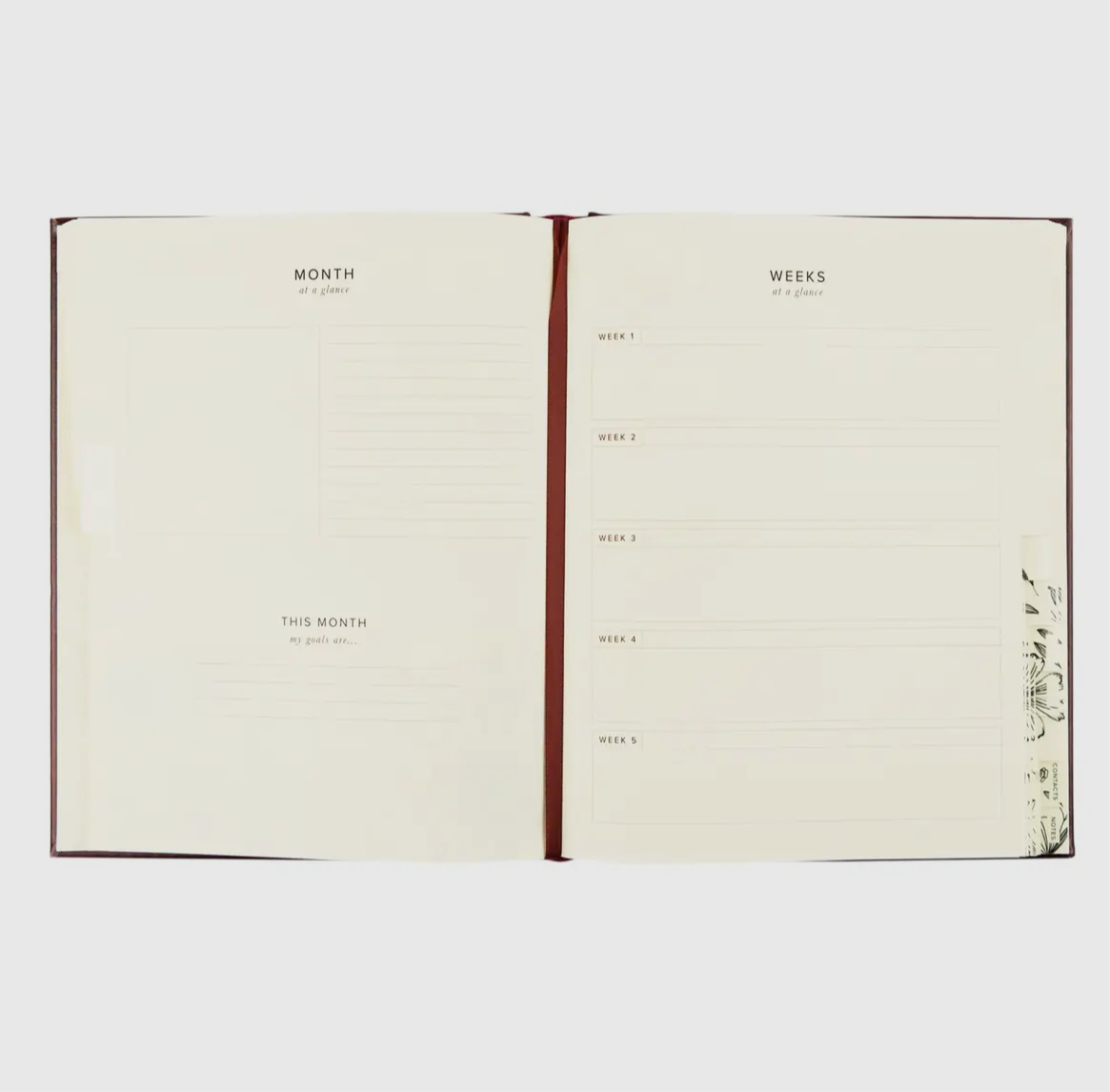 Hosanna Revival 12 Month Planner