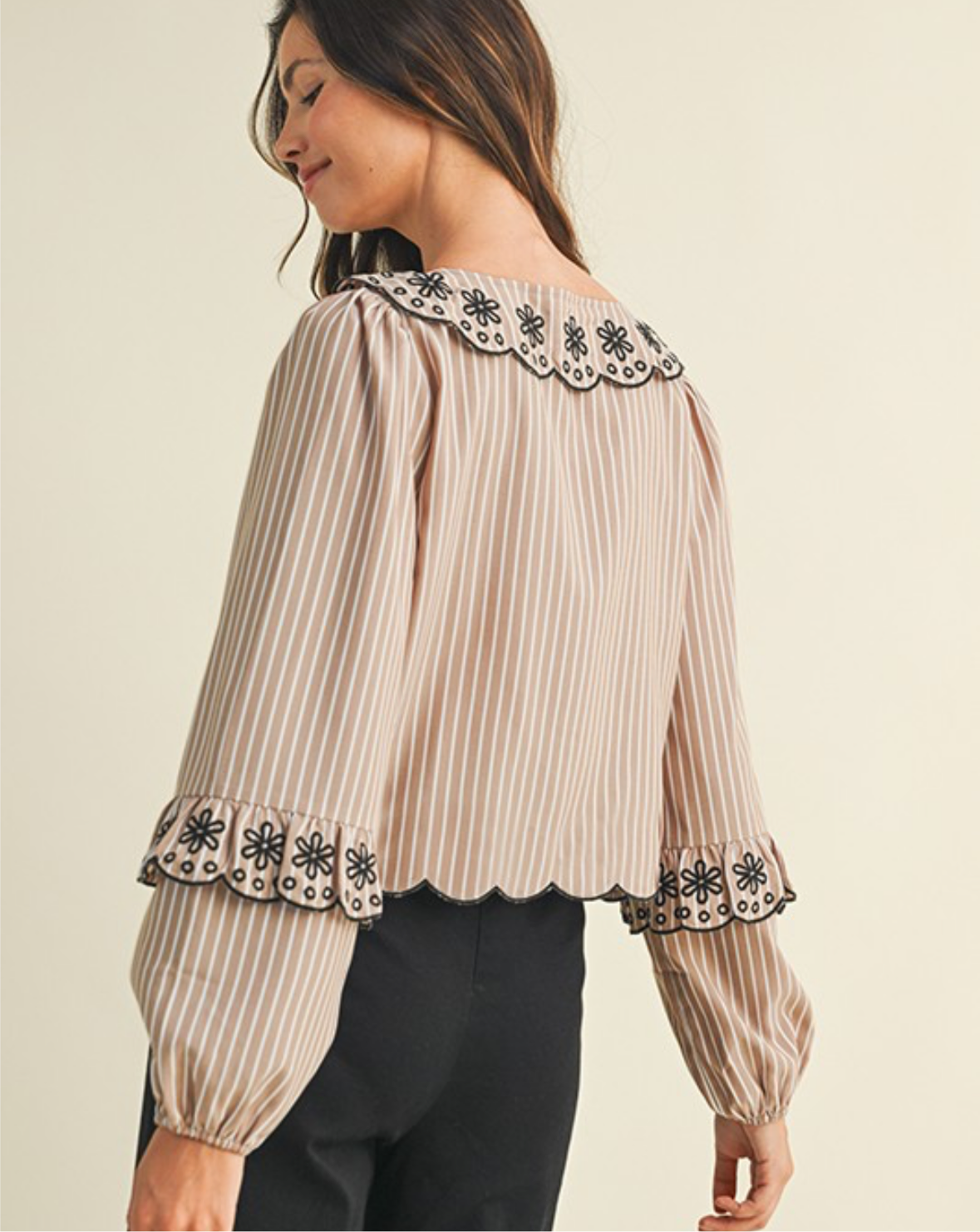 Stevie Striped Blouse