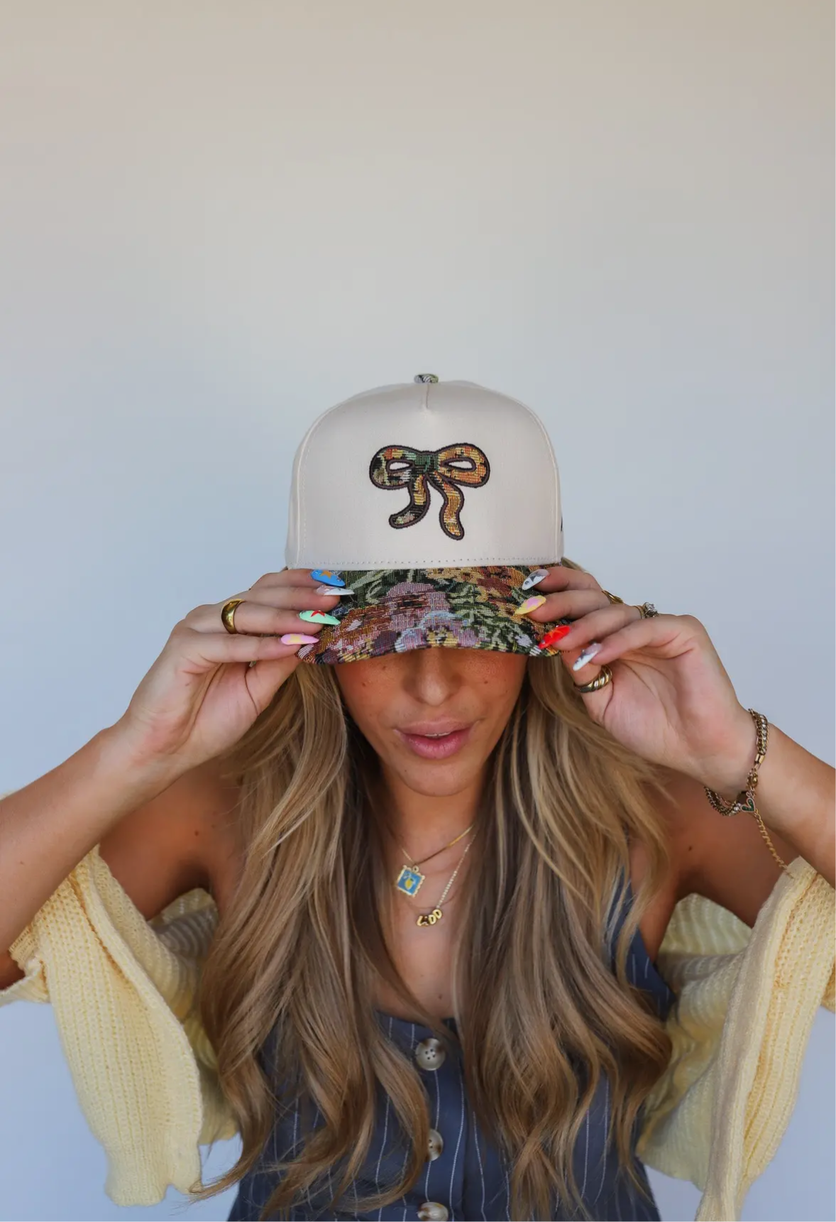 Vintage Bow Trucker Hat