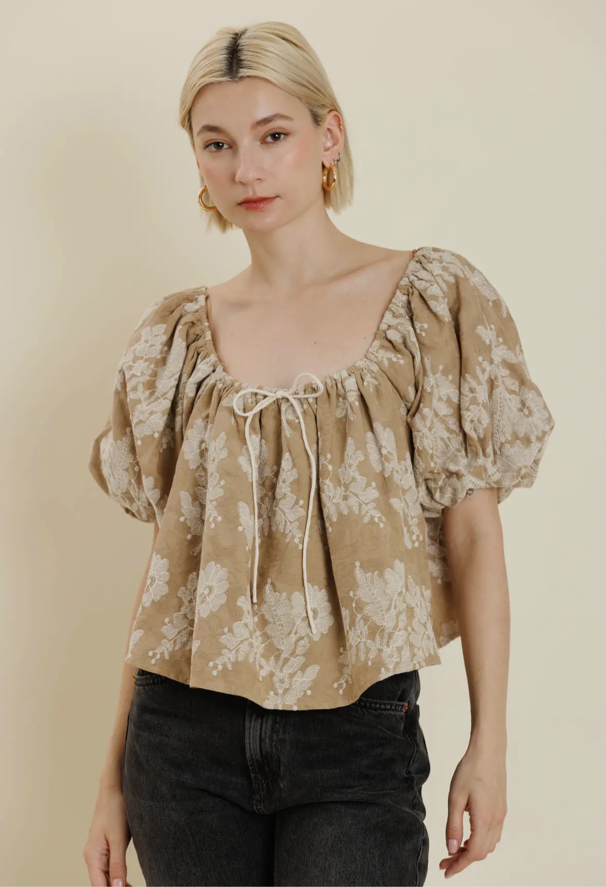 Harvest Puff Sleeve Top