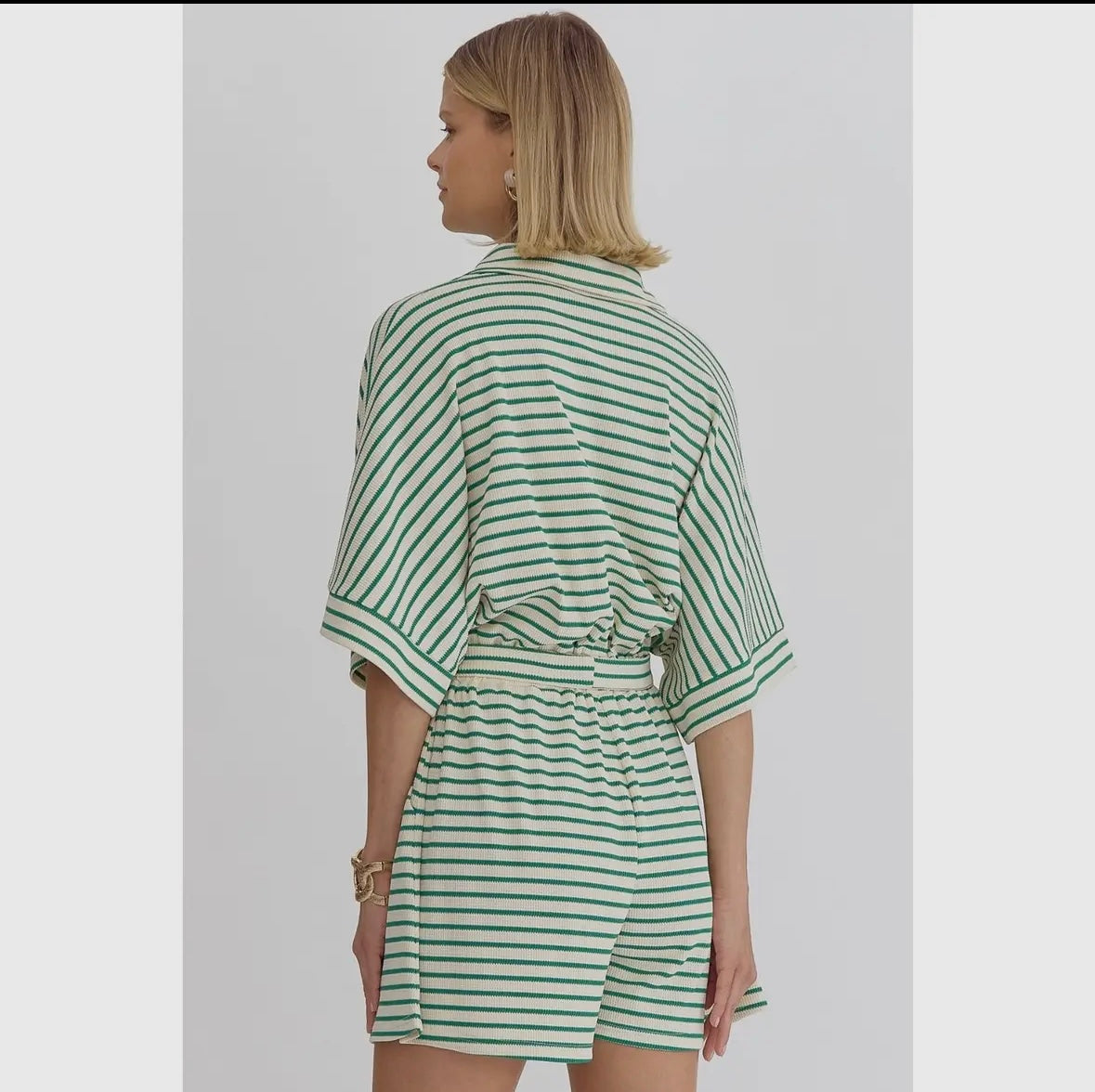 Stella Striped Romper
