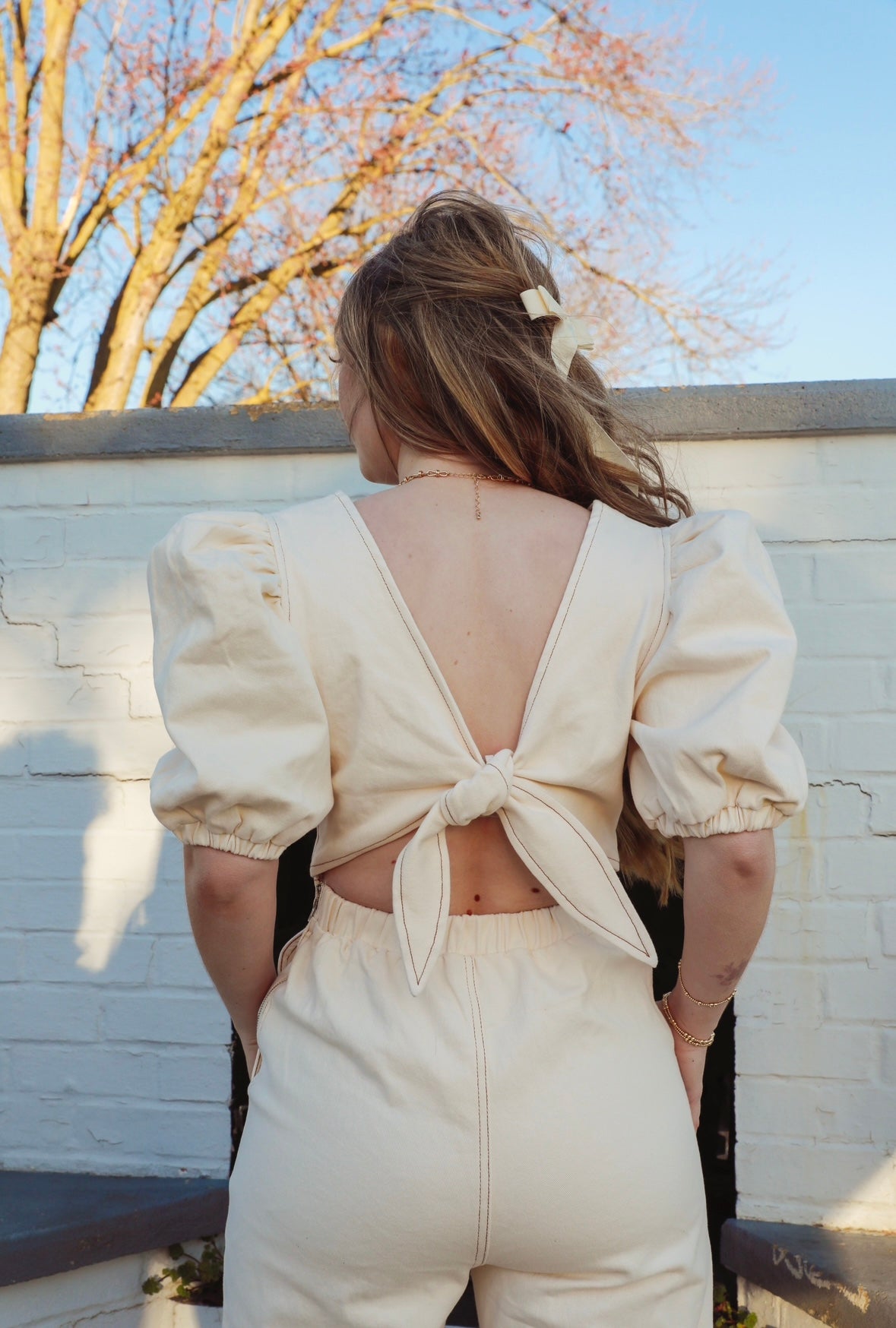 Dahlia Denim Jumpsuit