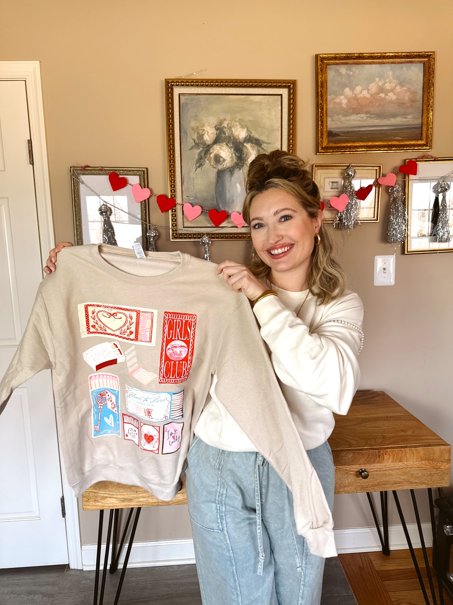 Matchbox Valentine Sweatshirt