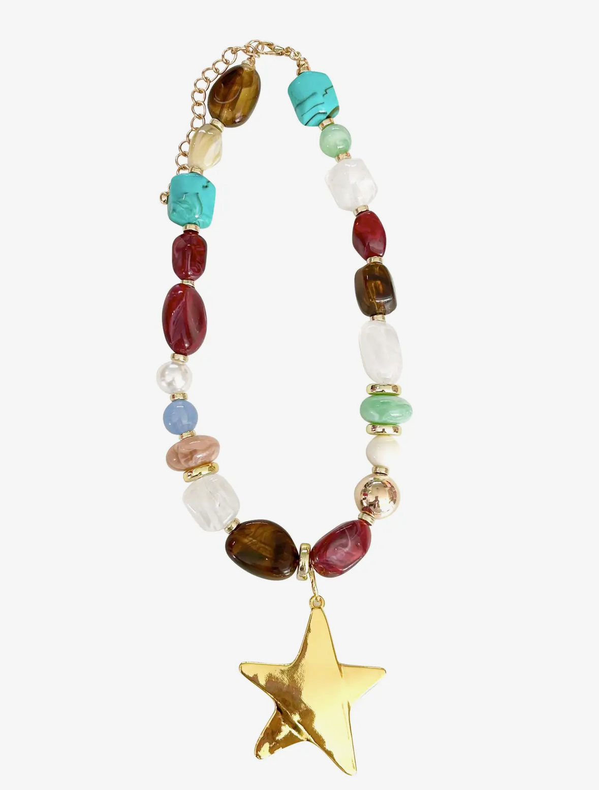 Star Beaded Necklace