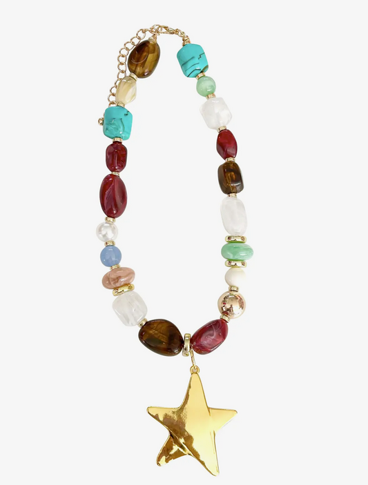 Star Beaded Necklace