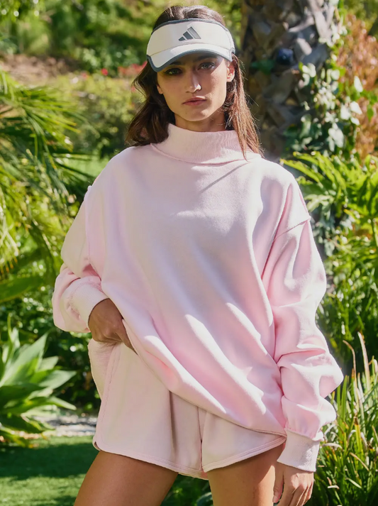 Posie Mock Neck Sweatshirt