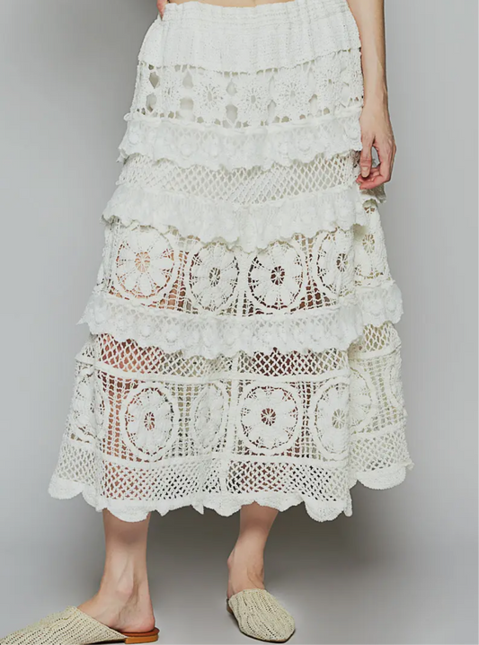 Crochet skirt