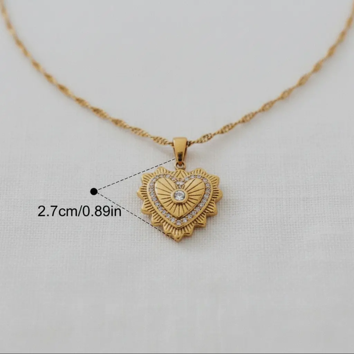 Heart Charm Necklace