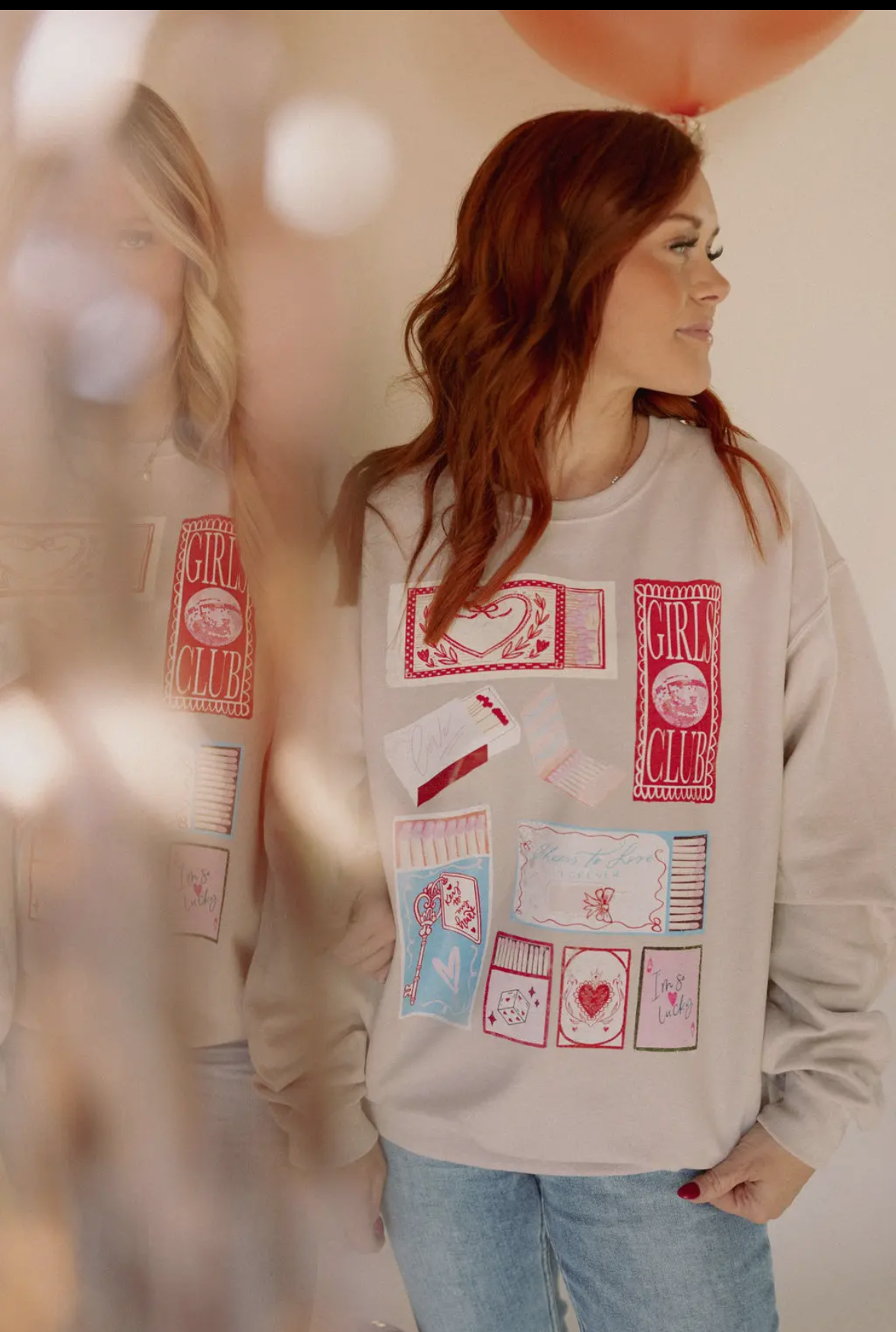 Matchbox Valentine Sweatshirt