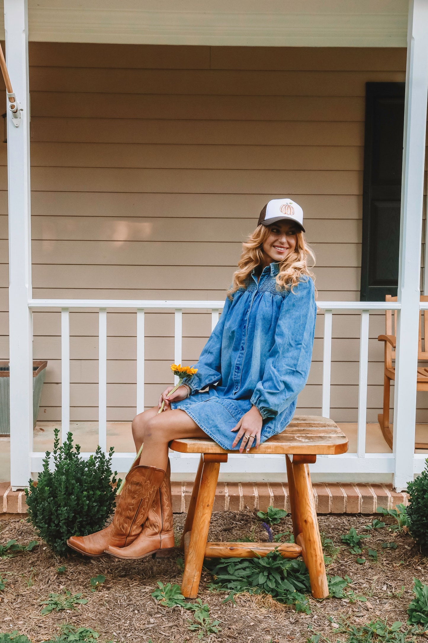 Delilah Denim Dress