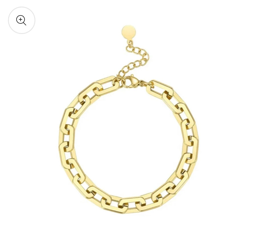 Gold Link Bracelet