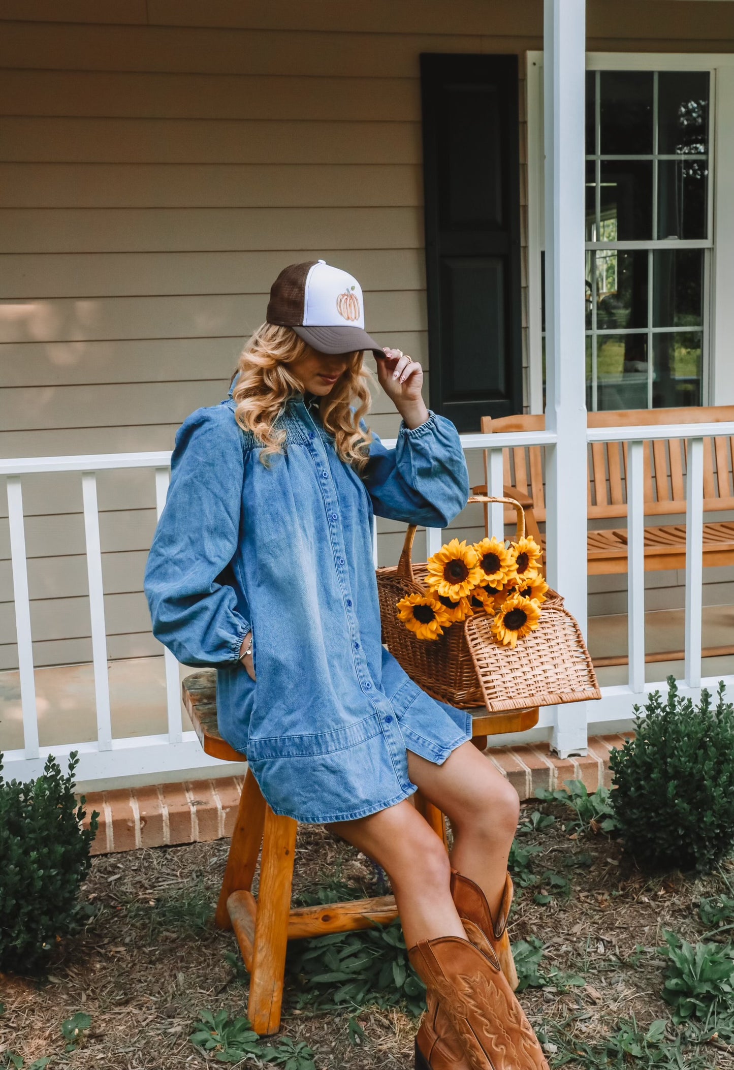 Delilah Denim Dress