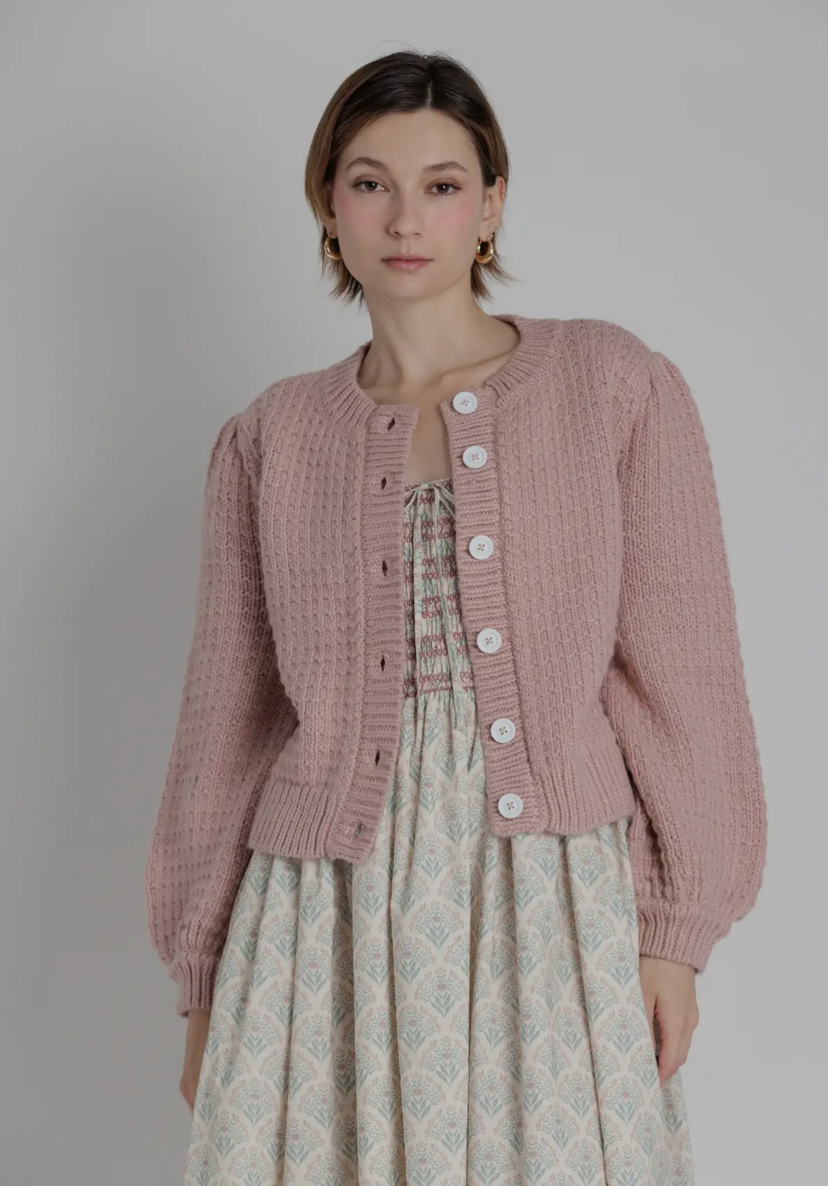 Mauve Cardigan