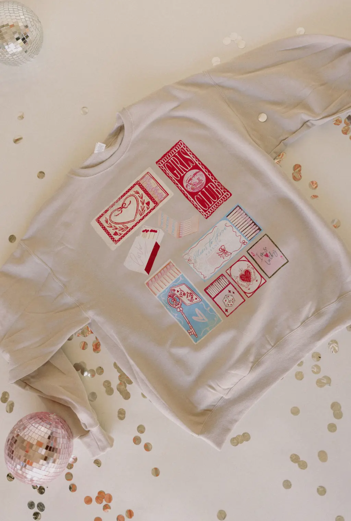 Matchbox Valentine Sweatshirt