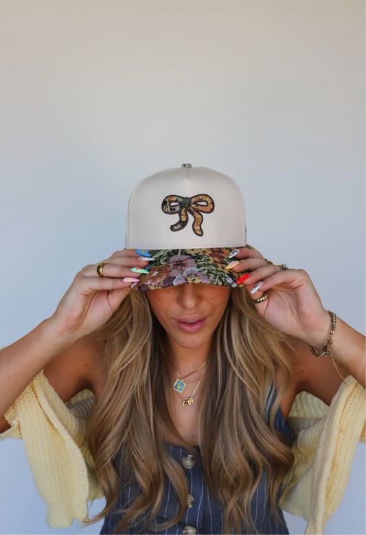 Vintage Bow Trucker Hat