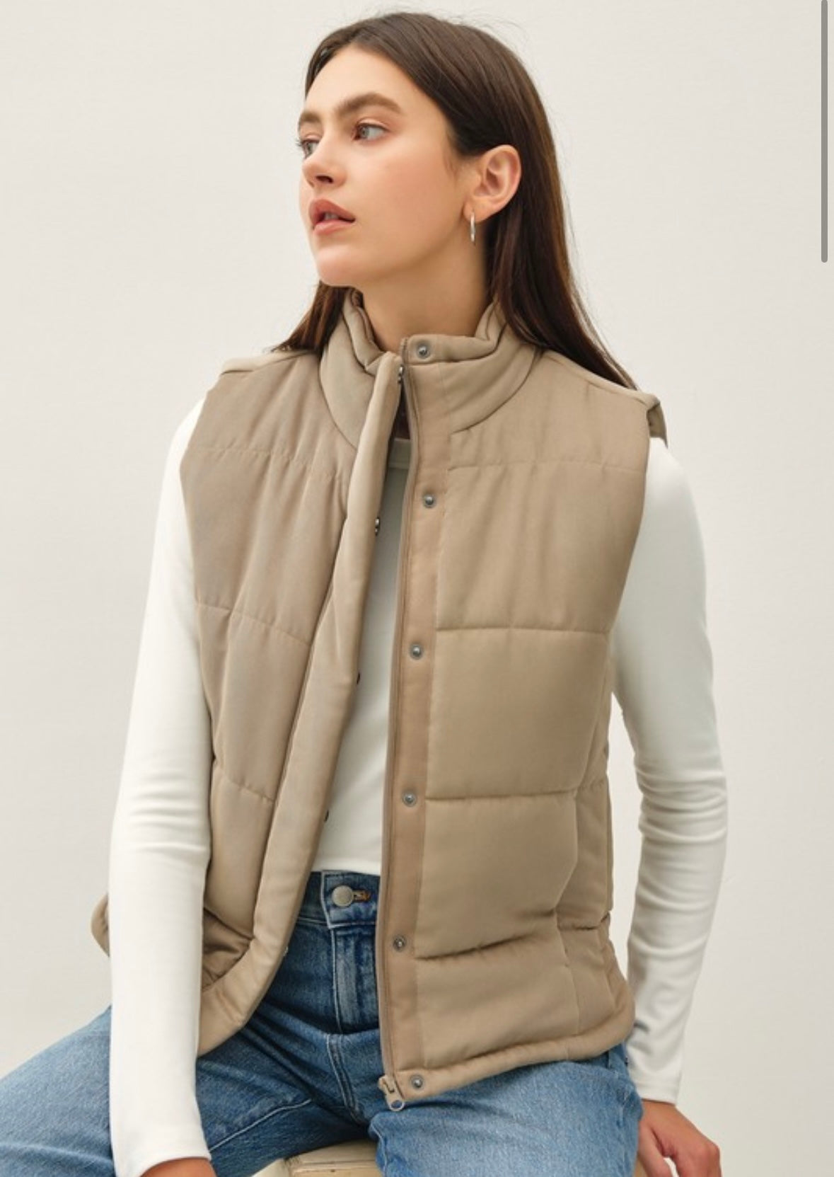 Sage Puffer Vest