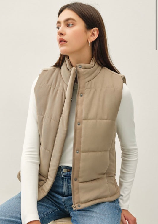 Sage Puffer Vest