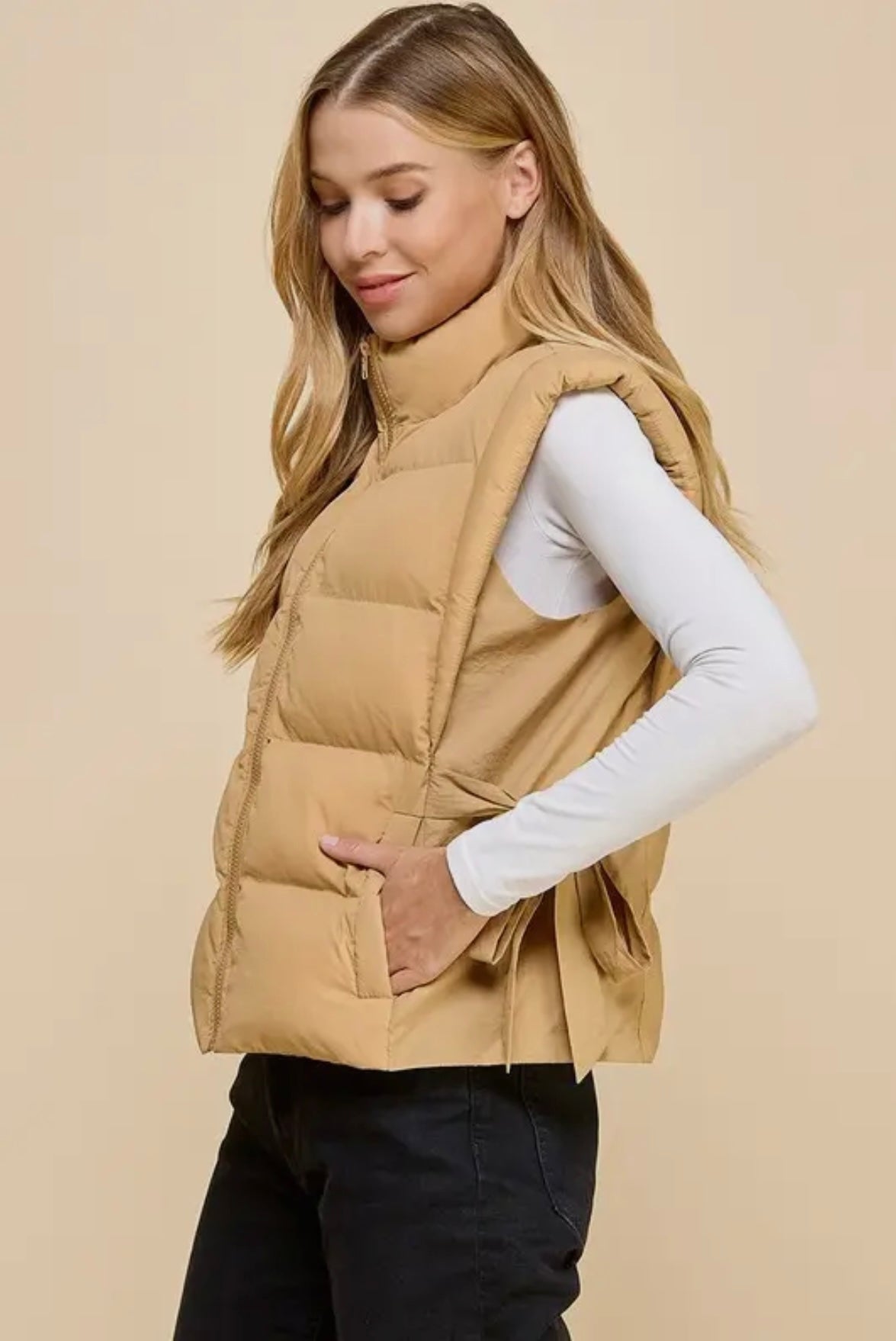 Puffer Bow Vest