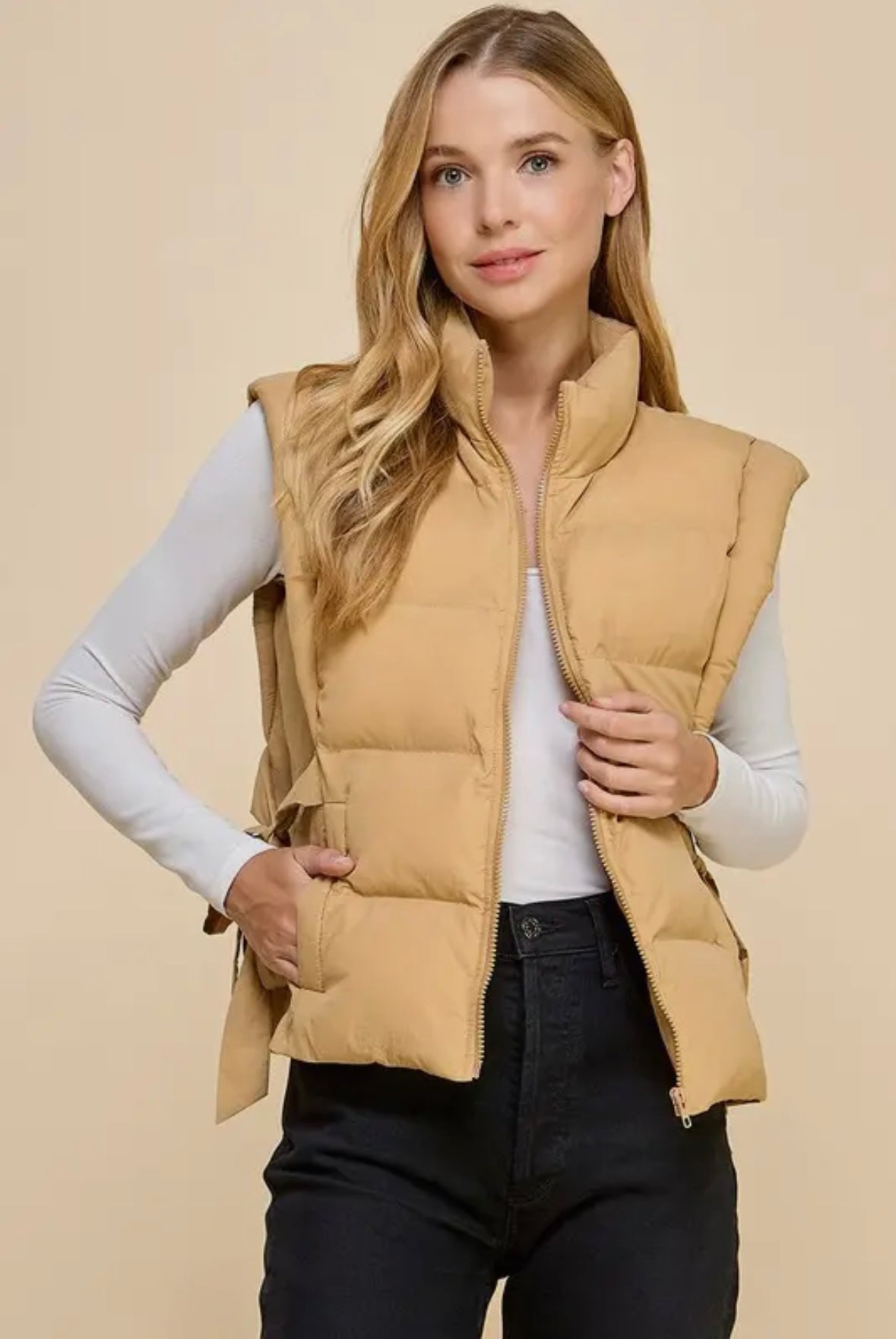 Puffer Bow Vest