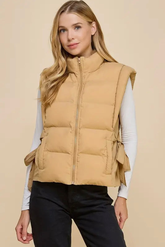 Puffer Bow Vest