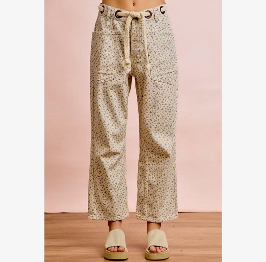 Floral Print Pants