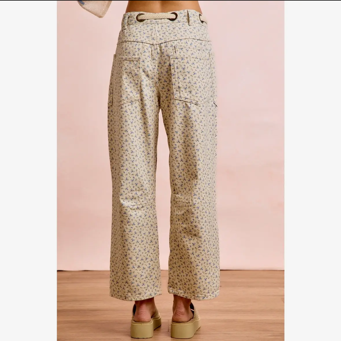 Floral Print Pants
