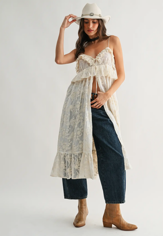 Lucky Lace Duster
