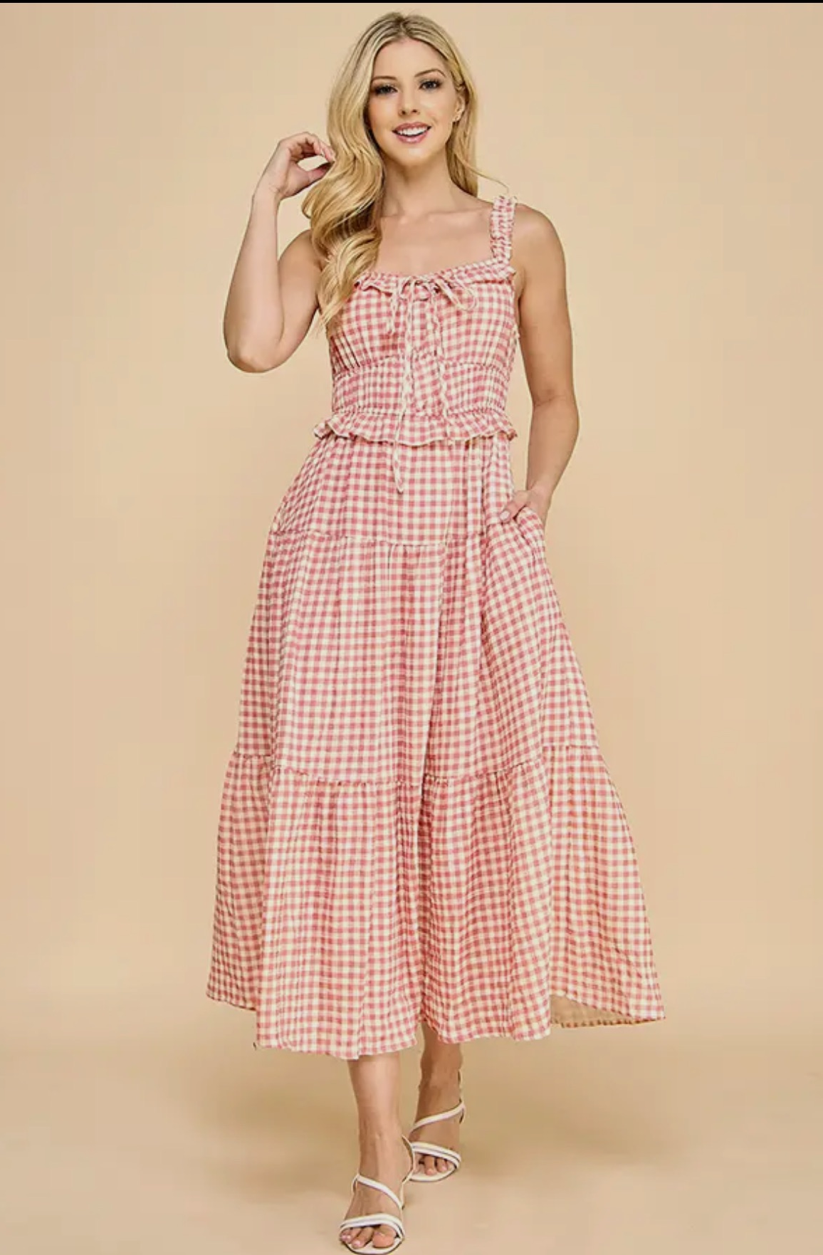 Gingham Dress