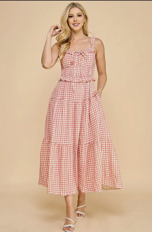 Gingham Dress